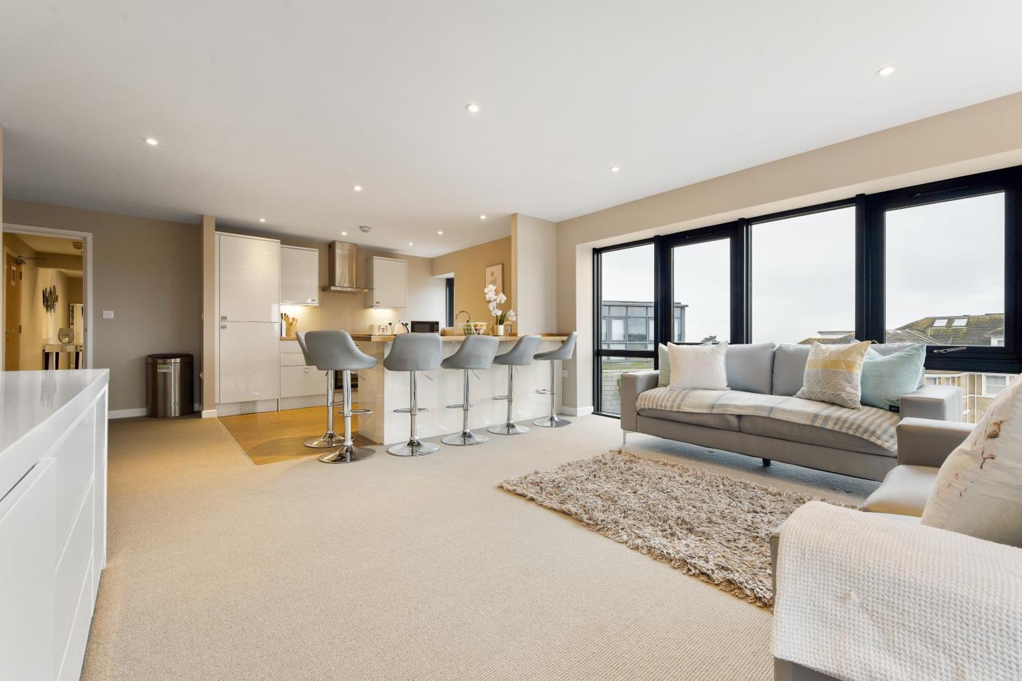 Westcliff Penthouse With Sea Views And Balcony Lejlighed Bournemouth Eksteriør billede