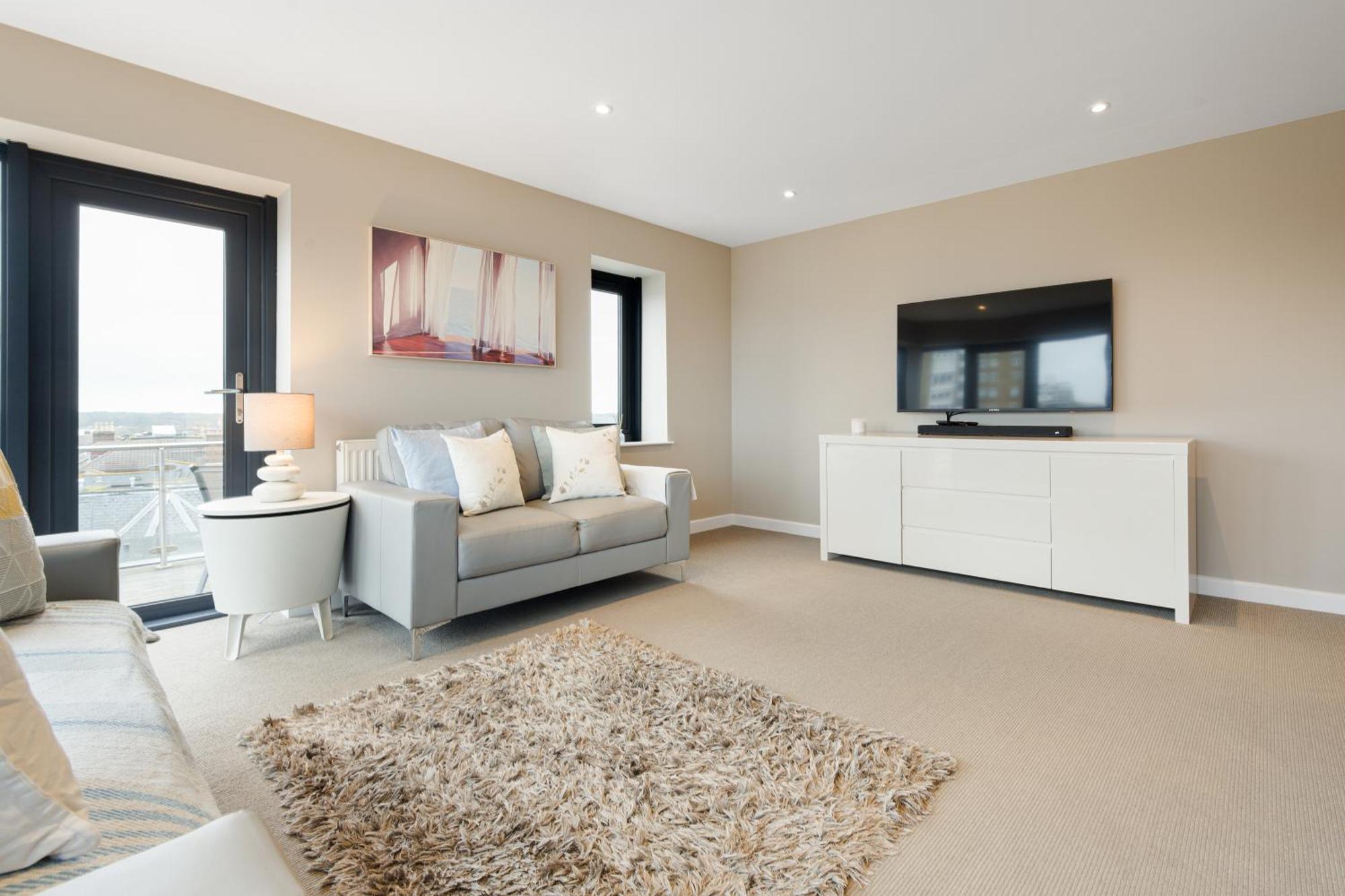 Westcliff Penthouse With Sea Views And Balcony Lejlighed Bournemouth Eksteriør billede